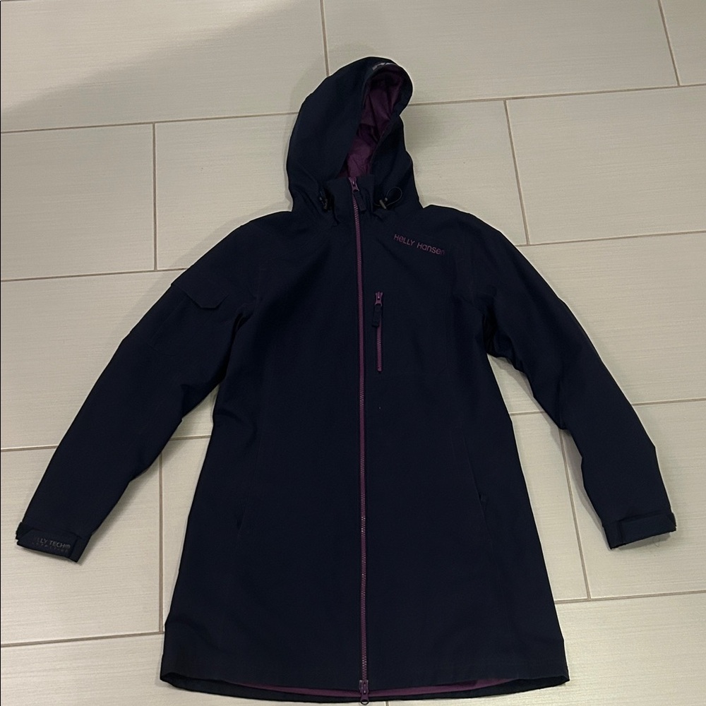 Helly Hansen Women's Long Belfast Rain Jacket Size S